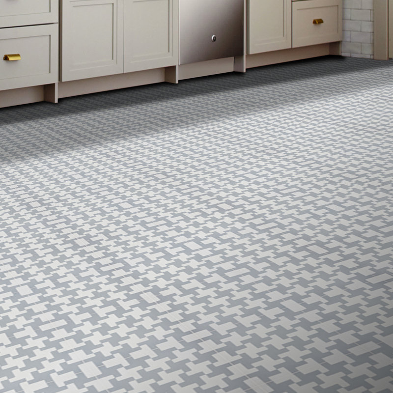 Souss 8" x 8" Cement Patterned Wall & Floor Tile
