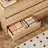 63" Wide Dressers & Chest Of Drawers With Curved Profile Design, 9 Drawer Dresser For Bedroom, Natural-648320547