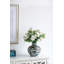 Vase bleu et brun