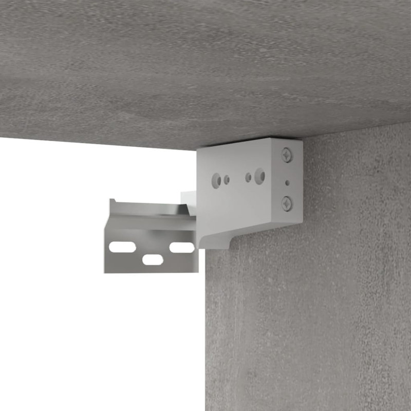 Blackington Entertainment Centre for TVs up to 28", Concrete Grey
