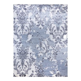 Overdyed One-of-a-Kind Rectangle 9'3" X 12'4" Hand Knotted Area Rug