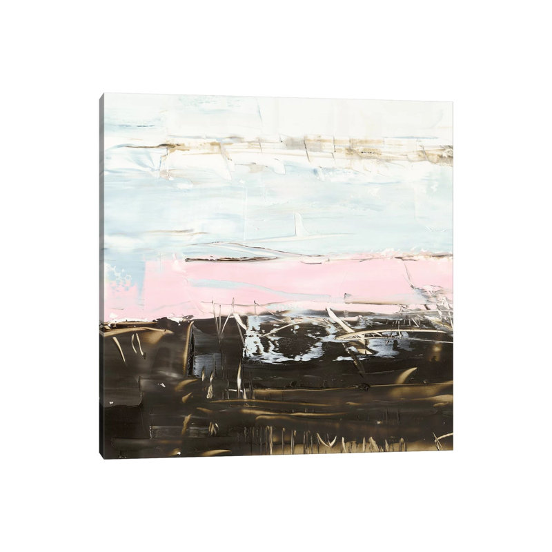 « Layer Cake I » par Ethan Harper, reproduction d’art, H 48 po x l 48 po x P 1,5 po, Toile tendue, Sans mat
