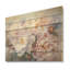 Charme de pivoines roses et blanches - Art mural en bois de pivoines sur bois de pin naturel-1239324527