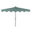 Parasol de terrasse semi-rigide à manivelle de 9 pi avec manivelle Sidney-639809985