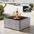 Evanna 6 - Person Modular Patio Conversation Set with Cushions-274241619