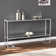 Luisdavid 52'' Glass Top Console Table