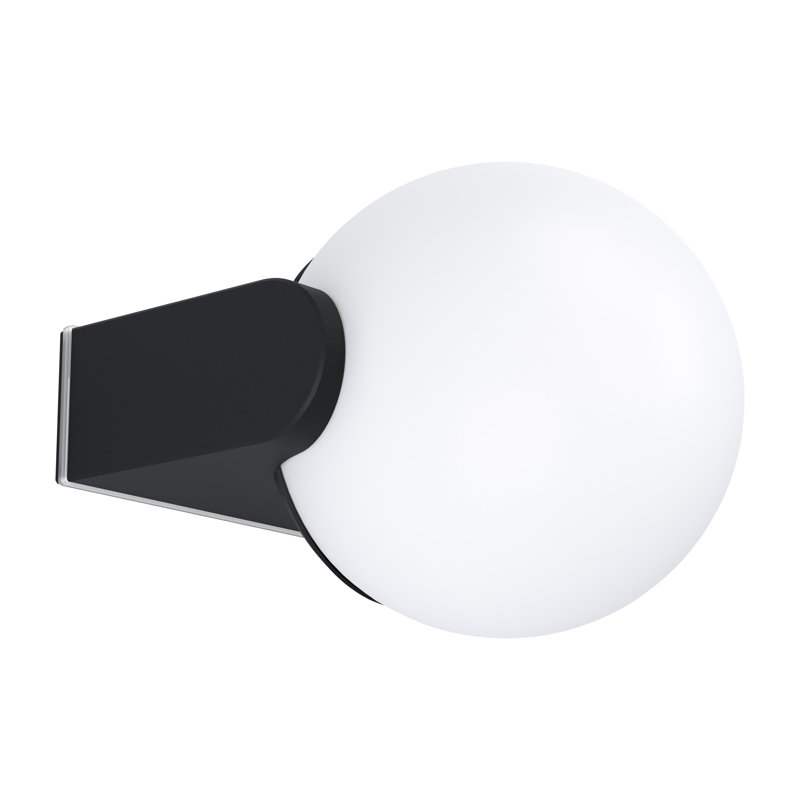 Joliette Black 15cm H Outdoor Armed Sconce