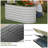 Galvanized Metal Oval Raised Garden Bed - Planter Box for Vegetables and Flowers-1419017563-1419017566