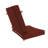 Dining Chair Cushion, 20" X 40" X 3.5", Premium Memory Foam Core With Waterfall Edge, Sunbrella Fabric, Patio Cushion For Outdoor Dining Chairs-198550337