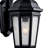Aube 1-Light Textured Black Outdoor Wall Lantern-293710277