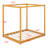 Canopy Platform Bed With Support Legs