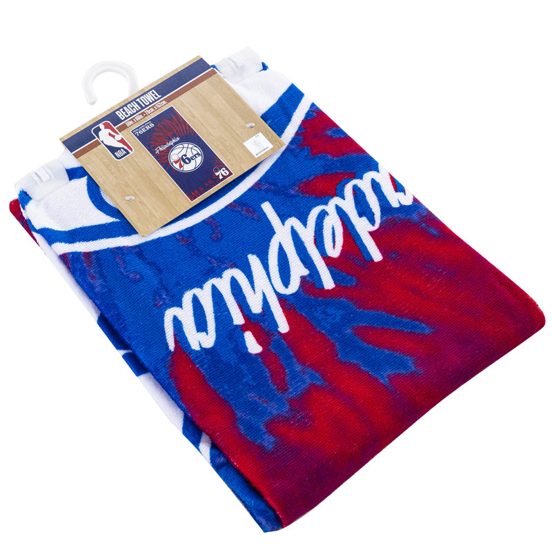 Psychedelic Beach Towel, NBA 76Ers