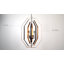 Tamaqua 4 -Light Geometric LED Chandelier
