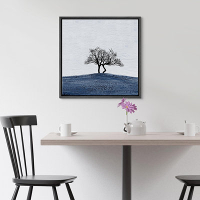 " Tree in Blue Field " Print