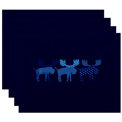 Jump For Joy Polyester Animals/Nature Rectangle Placemat
