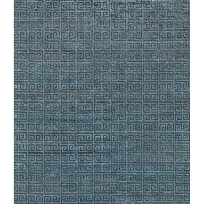 Viscose Geometric Indoor Rug