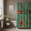 Rideau de douche haut de gamme-149808640