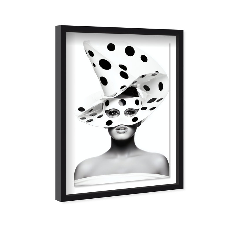 Spotted Sovereign Print by Oliver Gal, 25.5"H x 17.5"W, Black Shadowbox