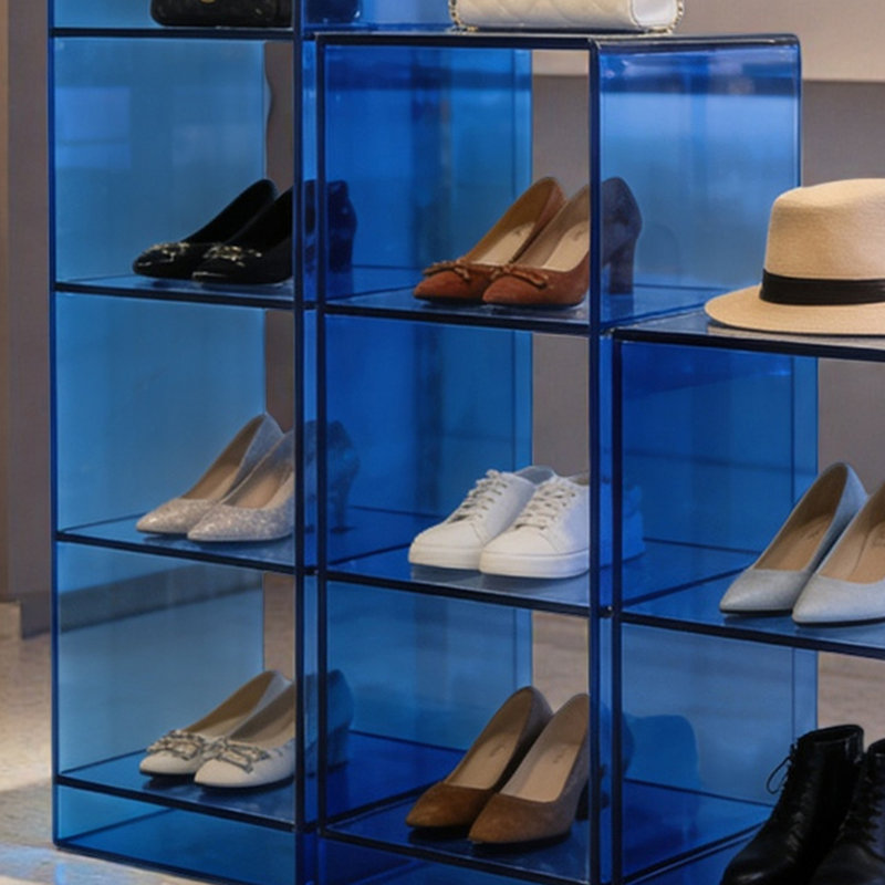 Modular Acrylic Display Storage Cubes