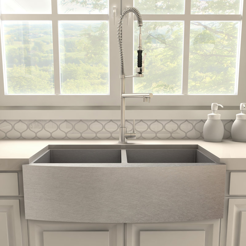 ZLINE Van Gogh Kitchen Faucet, Brushed Nickel