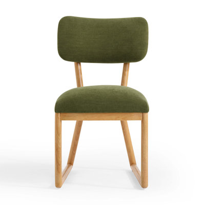 Green Performance Upcycled Fabric Dining Chair