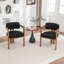 Bula Stanford Upholstered Curved Solid Wood Dining Chair-114256777