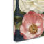 « floral damassé ii on indigo », reproduction sur toile tendue-33406209
