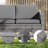7 Pieces PE Rattan Furniture Set with Side Table and Patio Chair-108198329-108198324