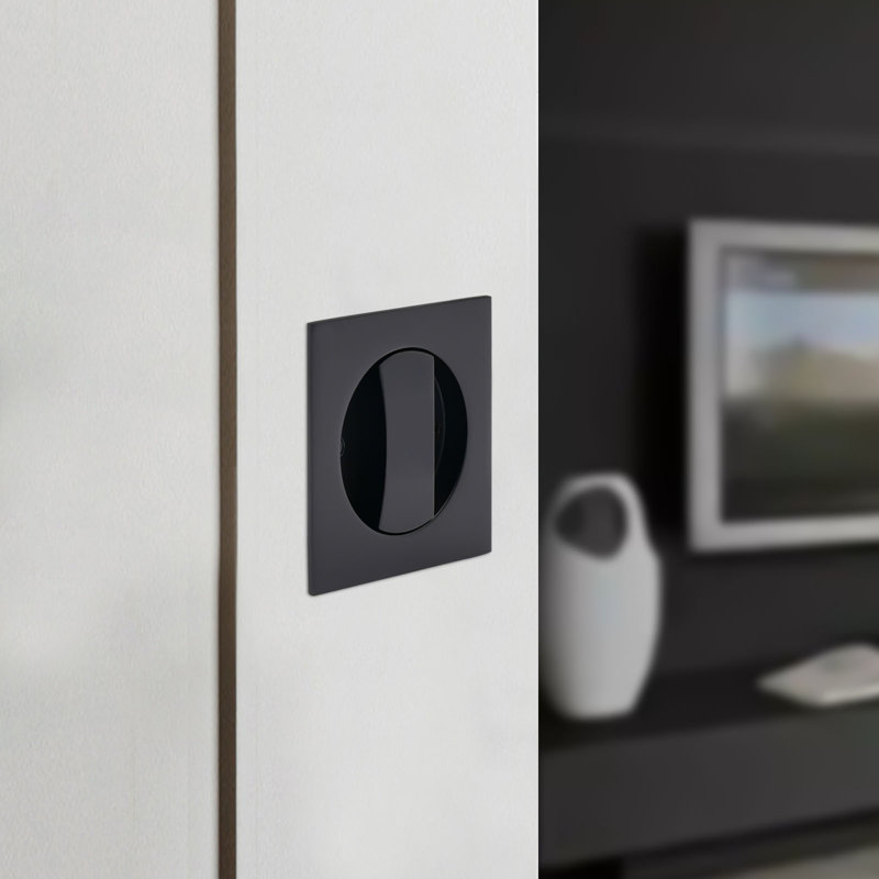 Square Privacy Sliding Door Lock