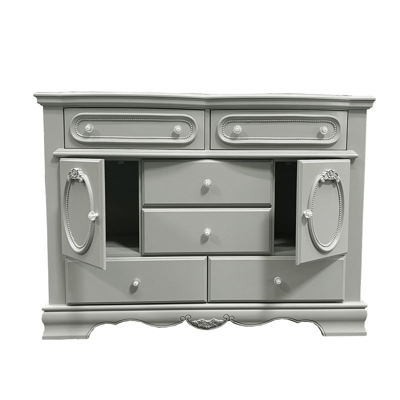 Commode 6 tiroirs Sauval, Gris