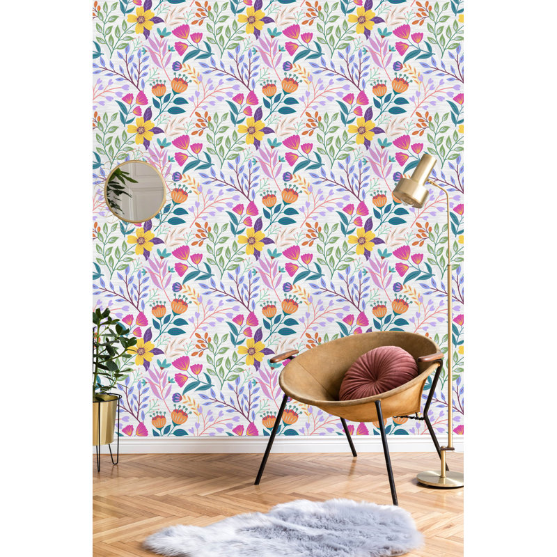 Rouleau de papier peint adhésif Pinal, L 10,42 pi x l 25 po