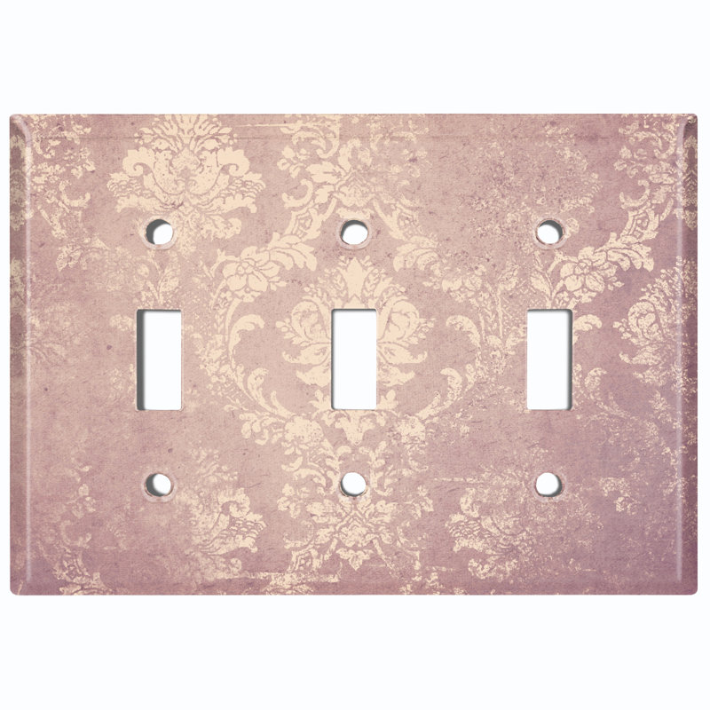 3 - Gang Toggle Light Switch Standard Wall Plate