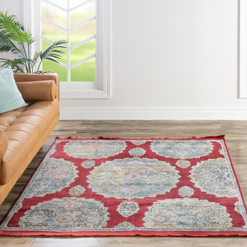 Oriental Indoor Rug, Square 5'5"