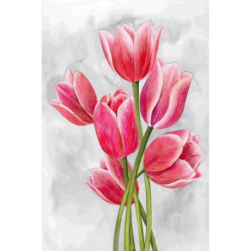 Tulipe enchevêtrement I, H 48 po x l 32 po