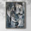 ABSTRACT Series CDLxxxxi, reproduction encadrée - bois massif-250573065