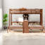 Lits multifonctionnels en bois peu encombrants avec bureau et rangement réglable