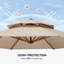 Parasol en porte-à-faux rond en bois avec base Epperly-606005846-608126244