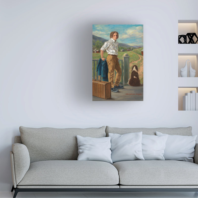 Art sur toile «Bachelor Christopher Pierce», H 24 po x l 16 po