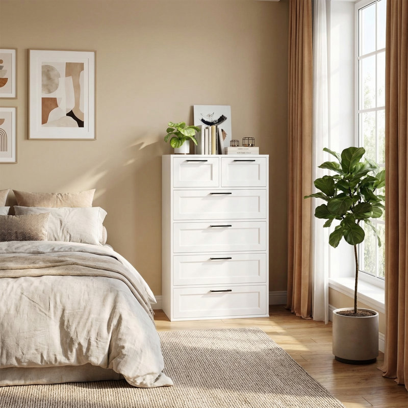 Commode 6 tiroirs Lark Manor