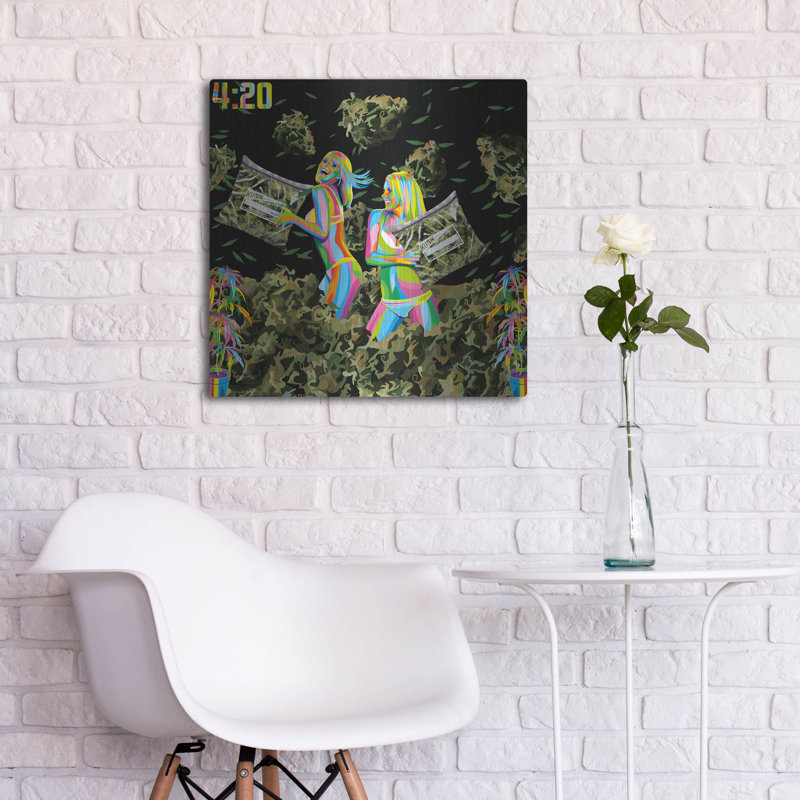 «Pillow Fight» par Bob Weer, H 12 po x l 12 po
