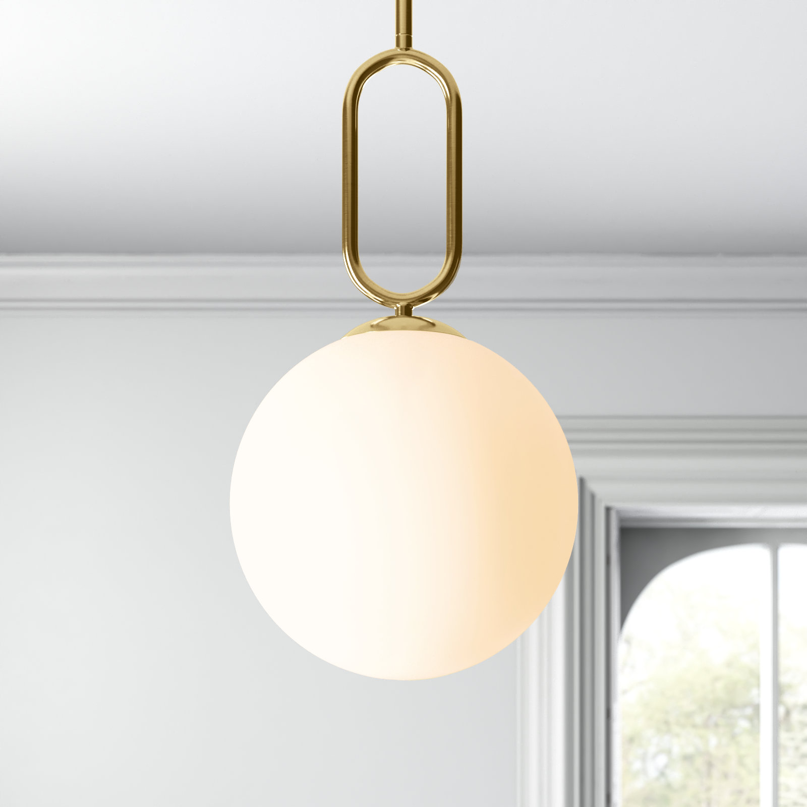 Janina Dimmable Single Light Pendant