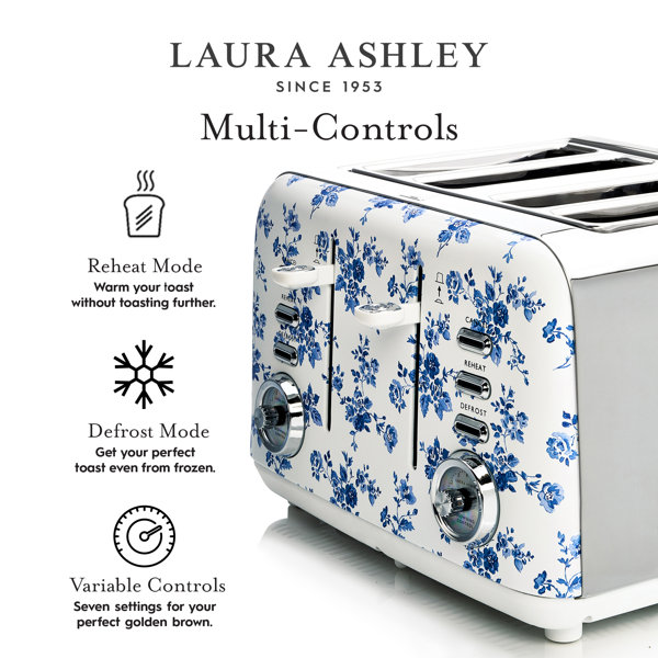Laura Ashley VQ Laura Ashley 4-Slice Toaster | Wayfair