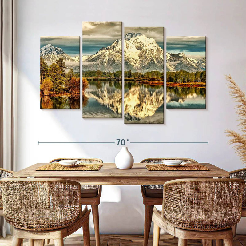 Alvord Oxbow Bend Grand Teton, 32'' H x 52'' W