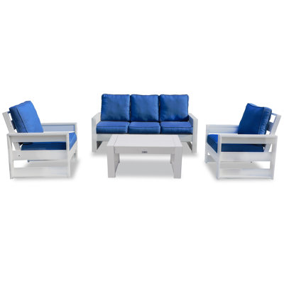 Pacifica 5 - Person Patio Conversation Set