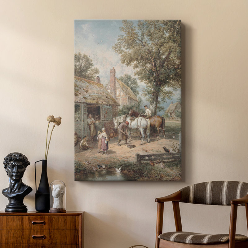 Paysage rétro L XXXVII - galerie Cavas sur mesure, H 48 po x l 32 po