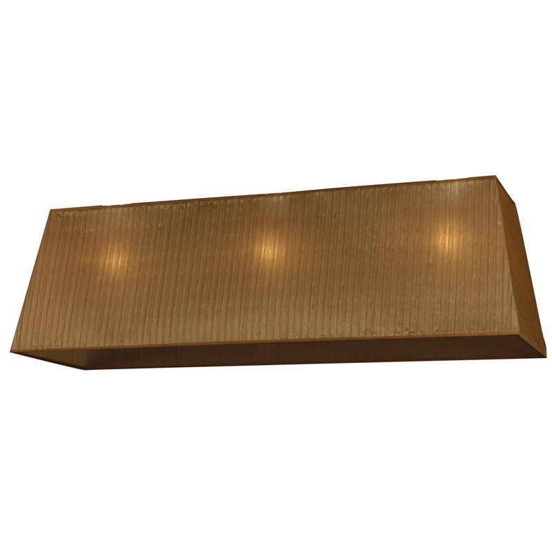 Renteria 30cm H Rectangle Lamp Shade, Gold