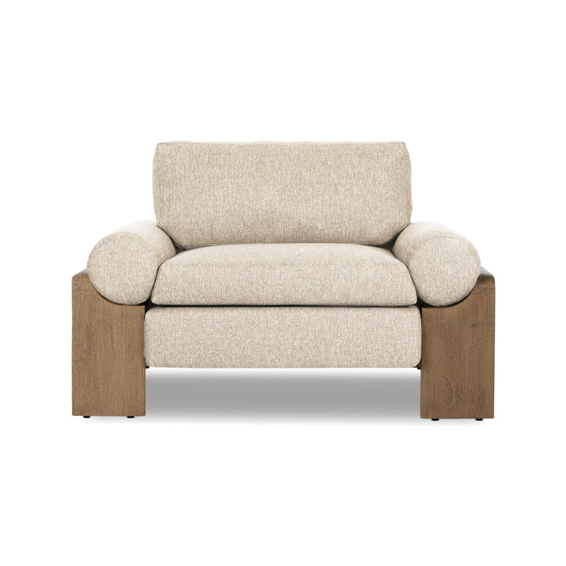 Joette Outdoor Chair-Washed Brown-FSC, Washed Brown, Ellor Beige