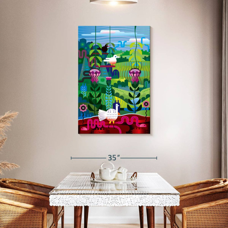 Harnek New Spring, 45" H x 30" W