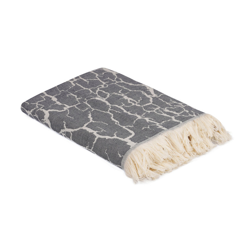 Serviette de plage 100% coton Bentura, Bleu
