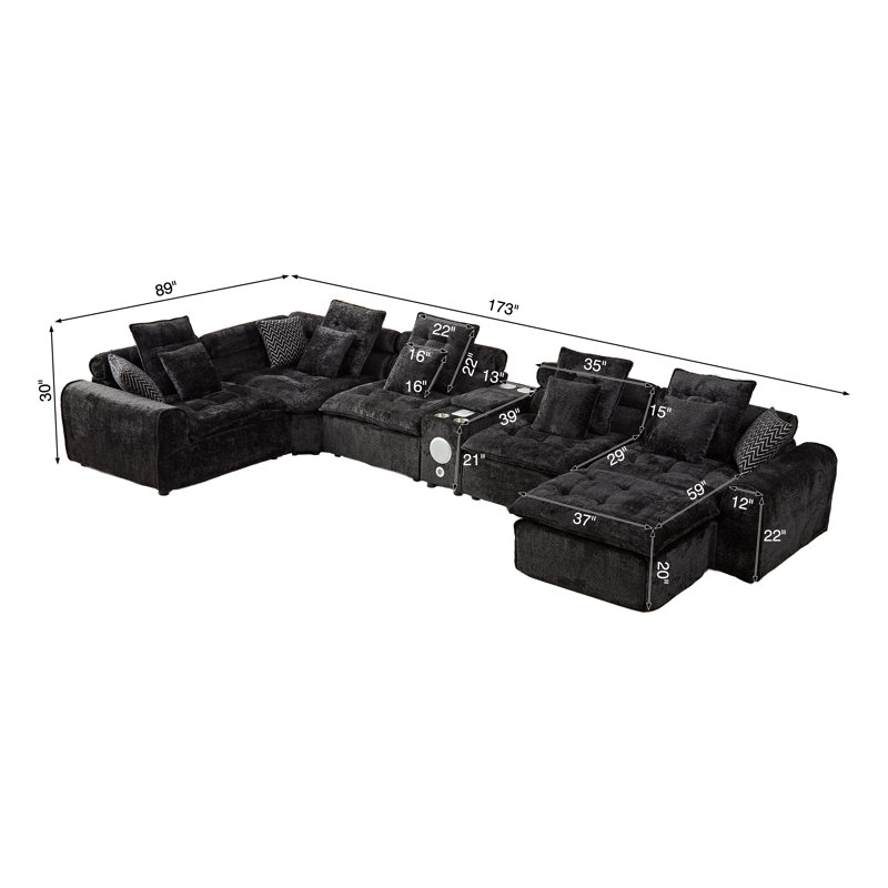 En coin, Black Boucle, Black